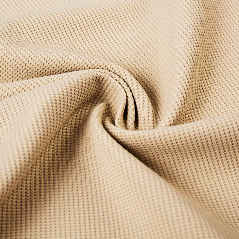 Soft Checks Nylon Warp Knit Fabric